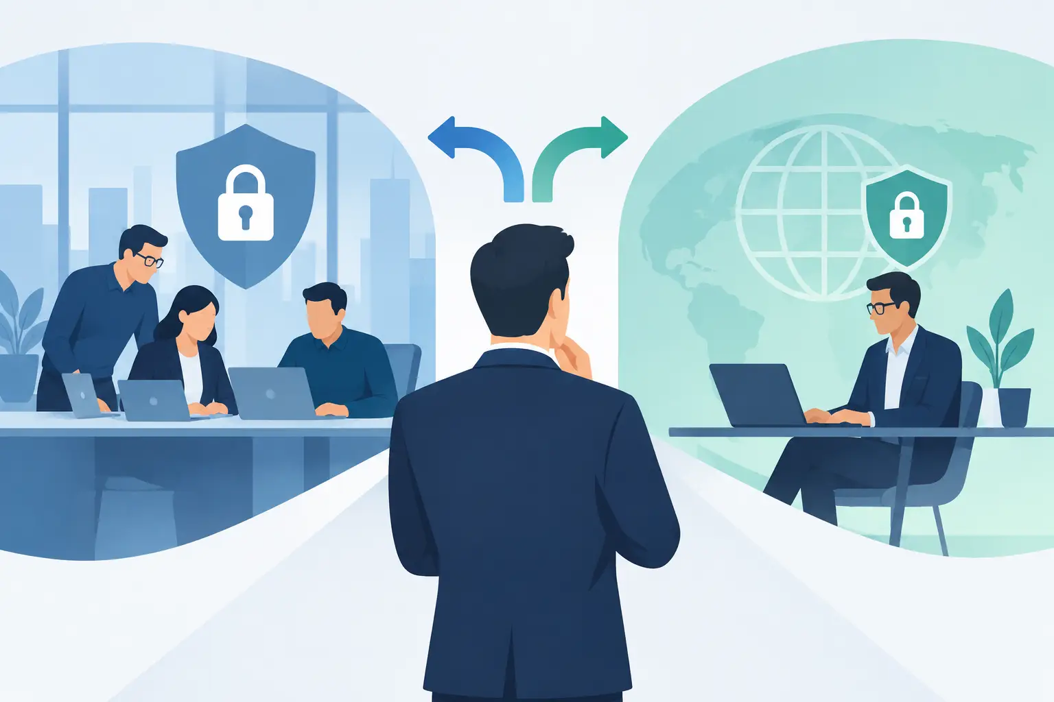 متى تحتاج الشركات CISO خارجي بدلاً من التوظيف الكامل؟